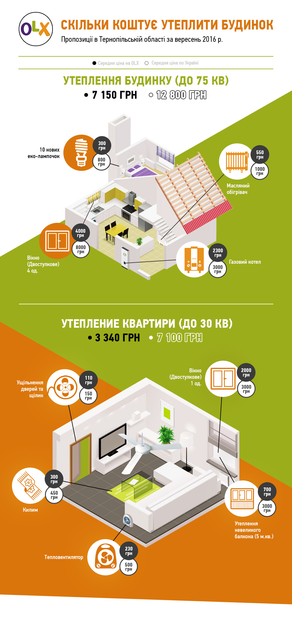 Утеплюємо дім: що пропонують онлайн у Тернопільській області