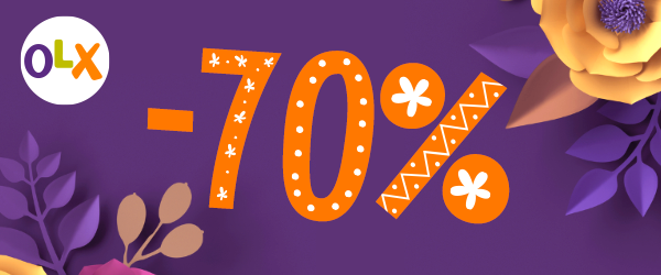 -70% на рекламні послуги OLX!