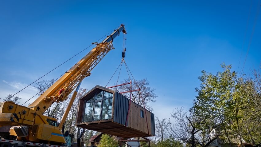 Процес будівництва модульних будинків