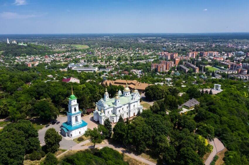 Полтава — затишок і козацька історія